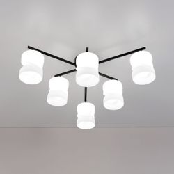 Citilux Нильс CL132165 Люстра потолочная Чёрная