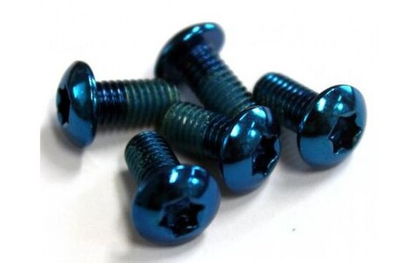 Болты для крепления тормозного диска CLARK`S Синие