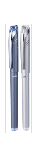 Ручка Deli Xtream, 0.7 игл.пиш. узел, резиновая манжета, синий, маслянные чернила EQ47-BL