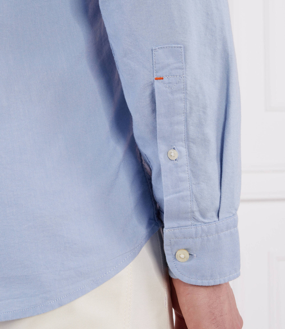 Рубашка Rickert BOSS ORANGE - голубой(50489341)