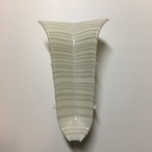 Внутр. угол к плинтусу "LIDER-62" 330 Сосна белая