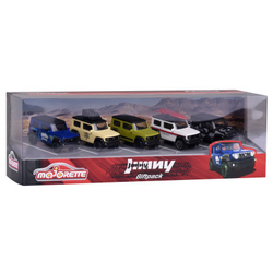 Набор машинок Majorette Suzuki Jimny - коллекционные внедорожники (5 шт.) 2053177