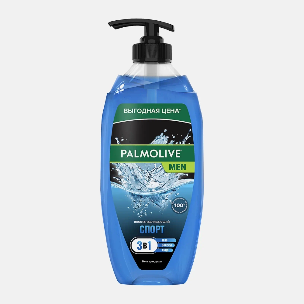 Гель для душа Спорт 3в1 Palmolive Men 750мл