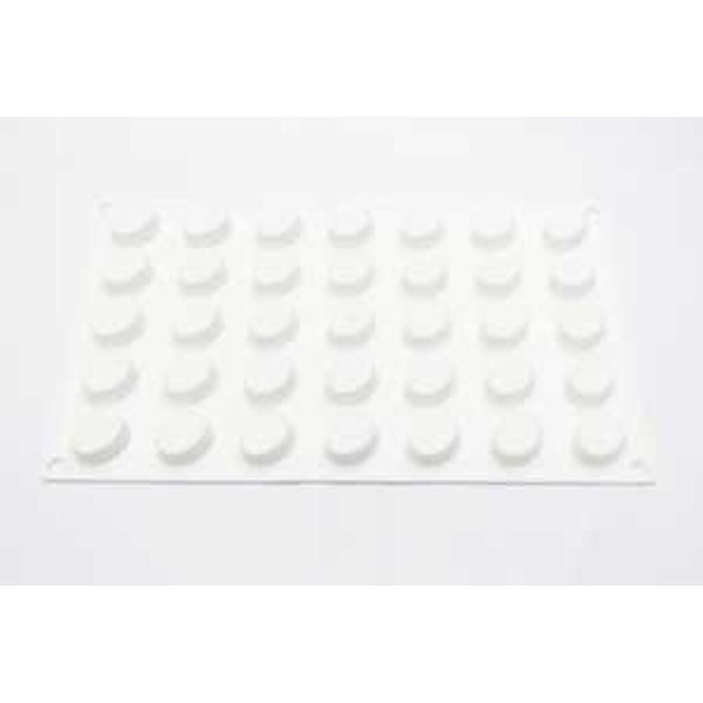 Форма кондитерская "Овал" 35 ячеек 22*23*10 мм силикон P.L.