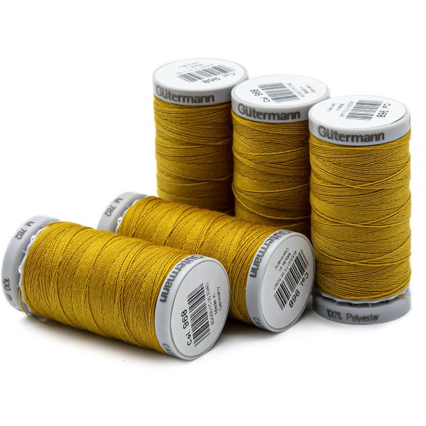 Нитки суперкрепкие Gutermann Extra Strong M782 №40 (100 метров), 5 кат. | 968 золотой