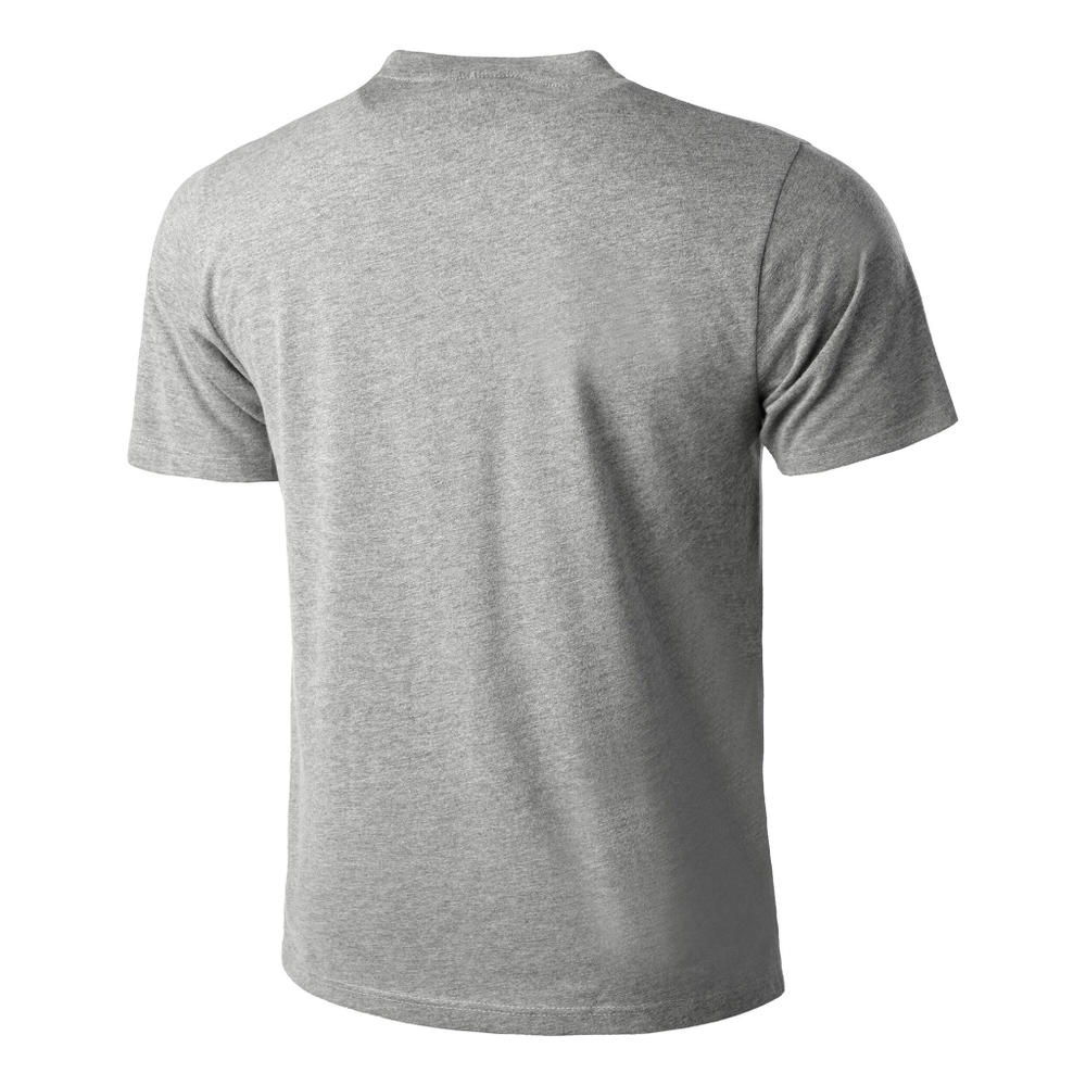 Мужское теннисное поло Quiet Please Baseline Logo T-Shirt Men - Grey, White