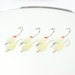 Мормышка фосфорная плавающая Lumicom 102, №6 Long+,P (набор 40шт)