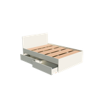 МС Мори Кровать КРМЯ 1400.1 Сатин