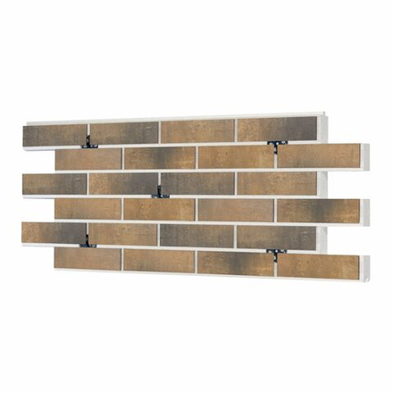 Клинкерная термопанель ППС BestPoint Loft Brick Cardamon 1020х455 мм