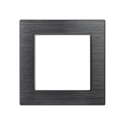 Рамка алюминиевая FRM-PRESTO-ALS-1-BK (Arlight, -) 043850