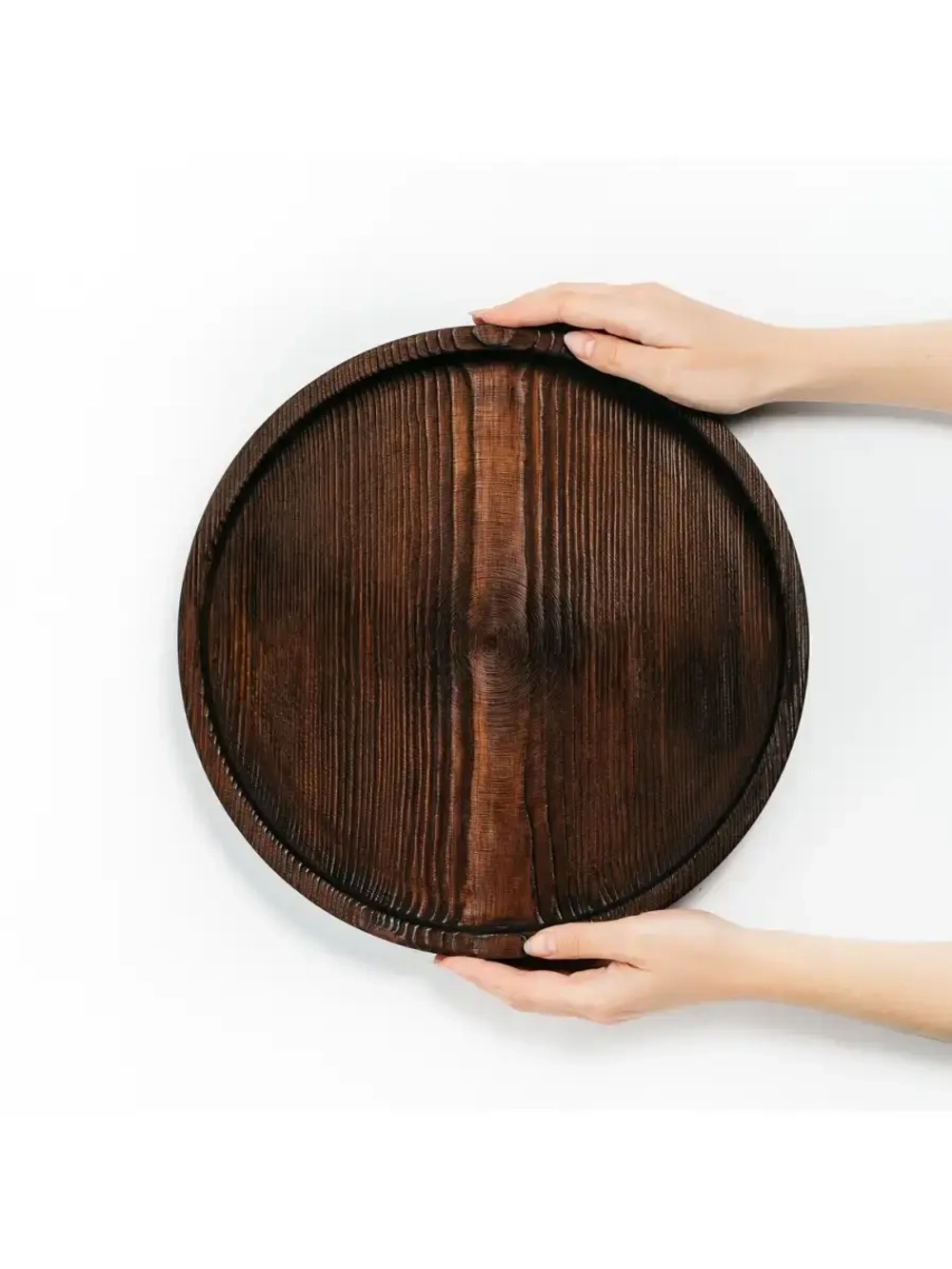 Поднос из древесины сосны