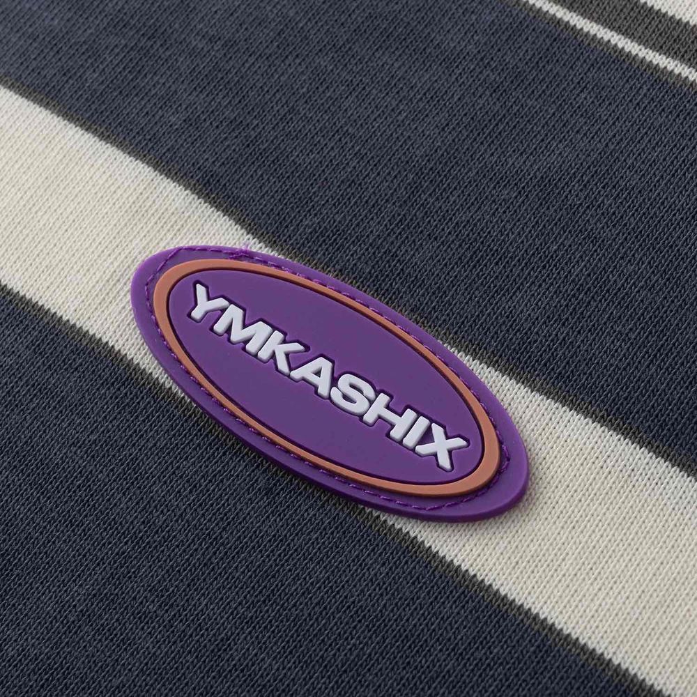 Футболка Ymkashix Nineties серо-синий / бежевый