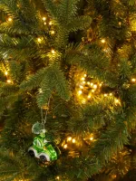 Елка с гирляндой «Барокко» (Литая+пвх) от 1.2 до 2.4 м