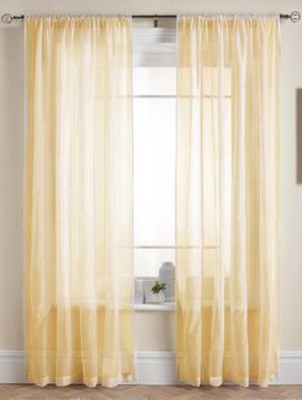 Штора. Тюль Basica-2 (микро вуаль золотой)