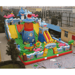 Коммерческий надувной батут "На морском дне" 15*8*7 м