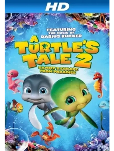 История черепахи 2: Побег Сэмми из рая ( 2012 ) (DVD-R)