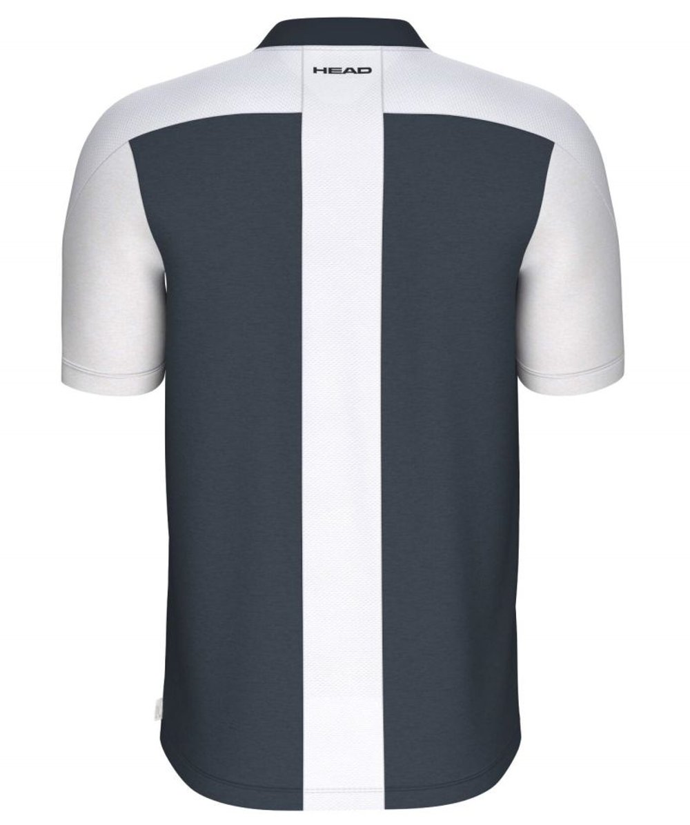 Мужское теннисное поло Head Play Tech - navy