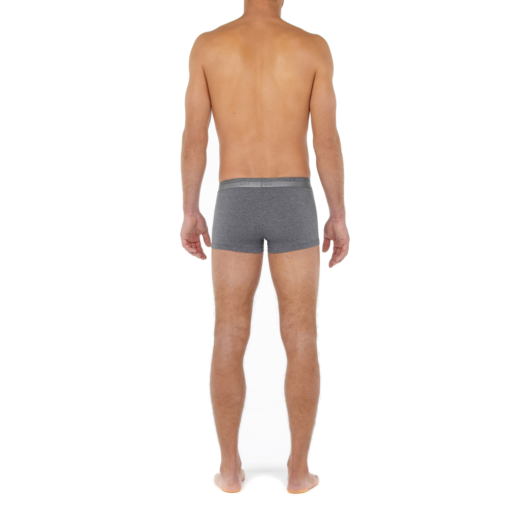 Мужские трусы боксеры серые HOM HO1 Boxer Briefs HO1 359520_4000ZU