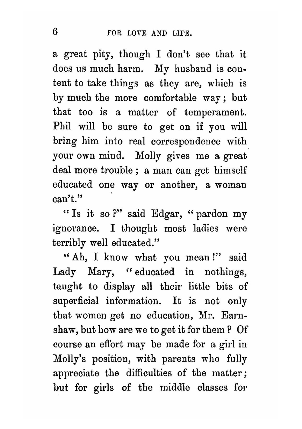 For love and life. Volume 2 | Margaret Oliphant