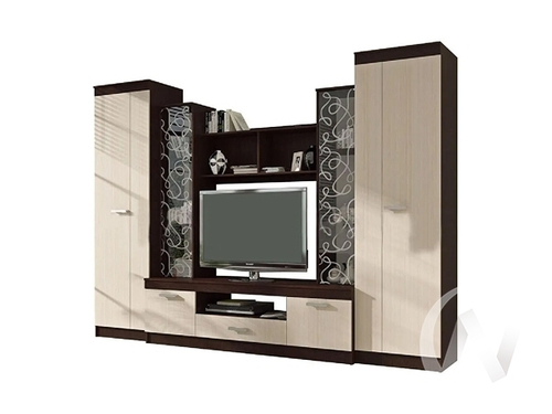 Гостиная Атлантида 4 (венге/дуб беленый)