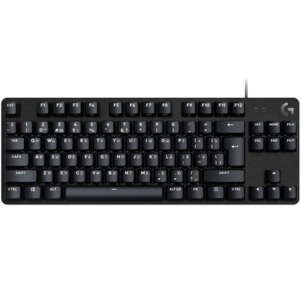 Клавиатура проводная Logitech G413 TKL SE черная (920-010447)