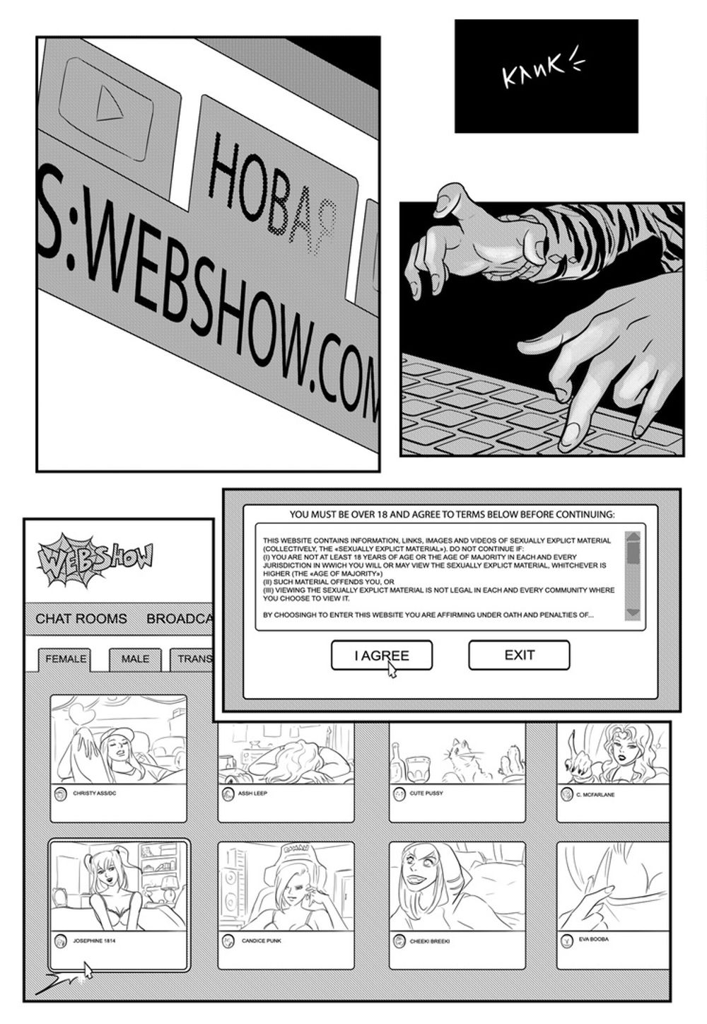 Комикс Причудливые Авантюры Жожо. Три пути