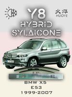 Щетки стеклоочистителя HUOYE Y8 600/550 мм на BMW X5 | Hook/J-Hook