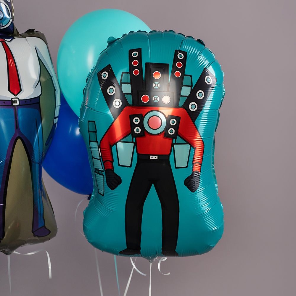 Шар (26''/66 см) Фигура, Герой Игры, Дизайн №2, 1 шт.