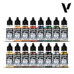 Набор красок Vallejo Model Color Set: American Revolution (16) - обновленная формула 2024