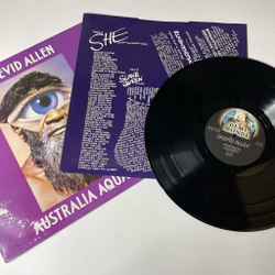 Винтажная виниловая пластинка LP Daevid Allen Australia Aquaria / She (UK 1990)