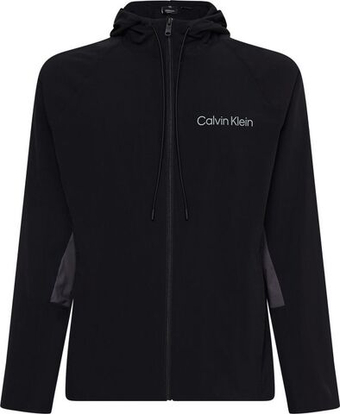 Мужская теннисная кофта Calvin Klein WO Windjacket - черный