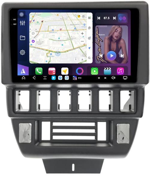 Магнитола для Lada 4x4, Urban, Bronto 1993-2019 - FarCar S500-TS20 монитор 9.5" 2K QLED на Android 14, Быстрейшая, CarPlay, 4G SIM-слот