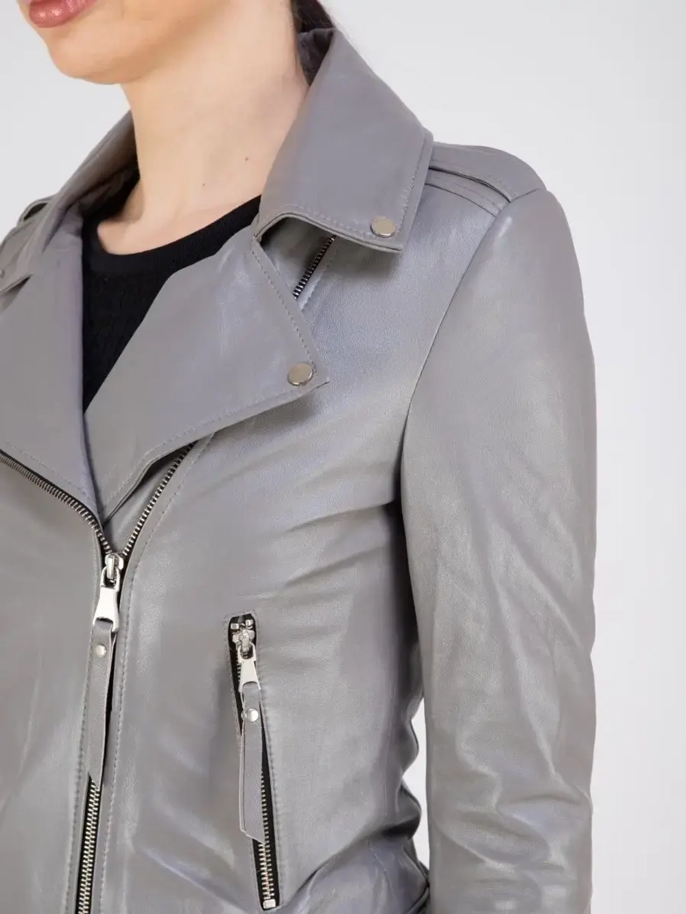 Косуха женская из натуральной кожи Турция