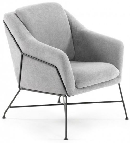 Кресло Brida светло-серое Испания Lа Forma