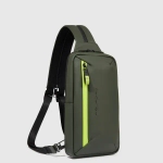 Сумка-слинг трансформер Piquadro Corner 2.0/Verde