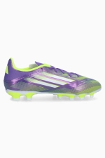 Бутсы adidas F50 League MG Junior - фиолетовый