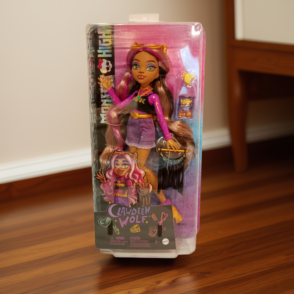 Кукла Monster High «Day Out Clawdeen Wolf (27 см)» HKY72 — прогулочная кукла