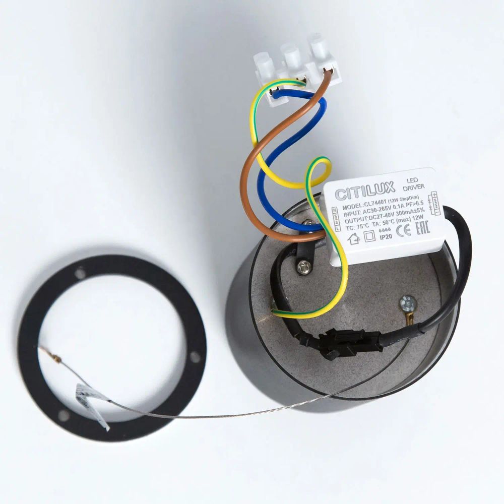 Citilux Старк CL7440110 LED Светильник накладной Чёрный Белый