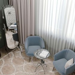 Напольное зеркало Терра Айс Античное серебро