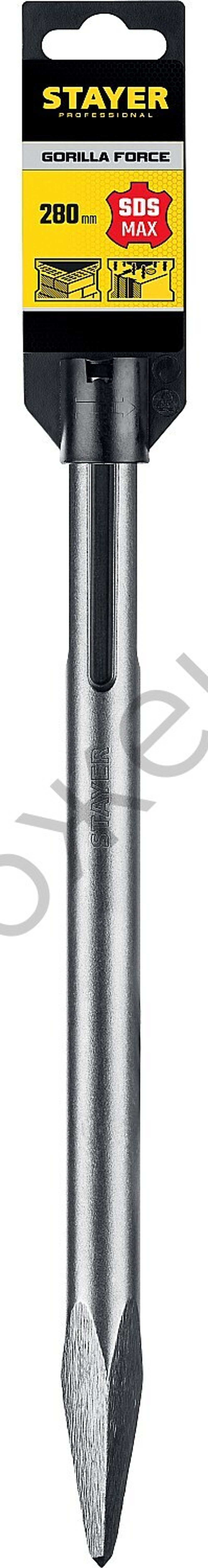 STAYER Gorilla Force SDS-max Зубило пикообразное 280 мм