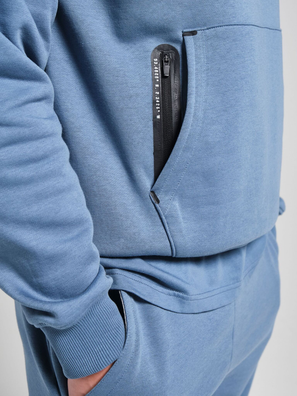 Худи мужское ORIGINAL CREATOR OVERHEAD HOODIE, Светло-синий