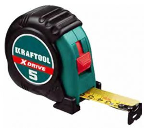 Рулетка 5м 19мм Крафтоол Х-Драйв