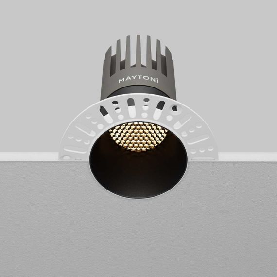 Встраиваемый светильник Maytoni Technical DL122-15W-3K-TRS-B