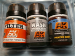Набор красок AK Interactive Early Panzers Weathering Set