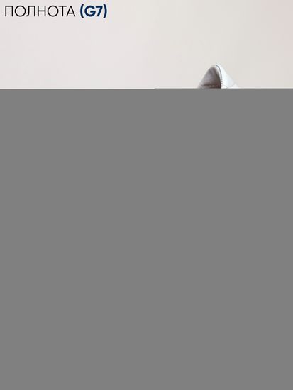 01 | "Nana" | Женские полуботинки (белый перфорация)