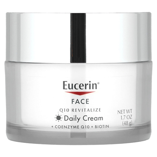 Eucerin, восстанавливающий дневной крем для лица с коэнзимом Q10, без отдушки, 48 г (1,7 жидк. унции)
