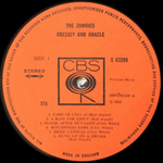 The Zombies / Odessey And Oracle (LP)