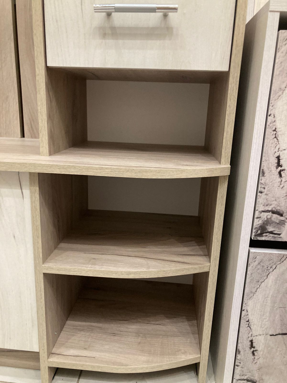 Прихожая Саша 14 дуб крафт серый/дуб крафт белый