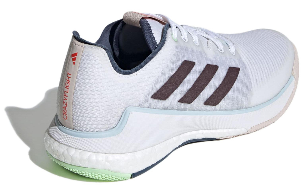 Adidas Crazyflight Cloud White Aurora Met. Bright Red Women"s