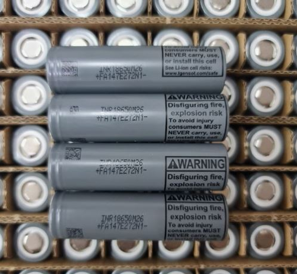 Аккумуляторы LG INR18650M26 оптом